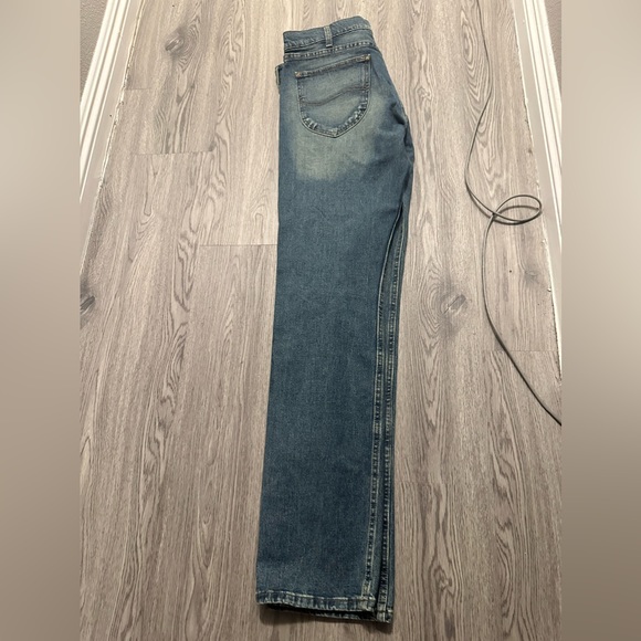 Brand New Men's Lee Fuel Straight Leg Jeans Sits Below Waste 34x34 #102003520 - Picture 6 of 6